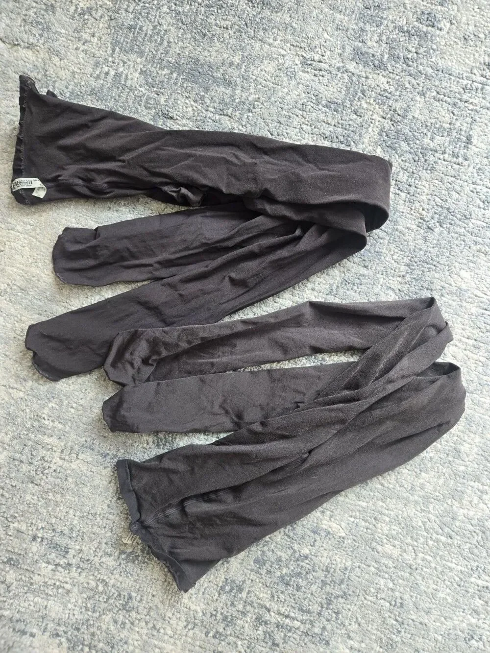 2 Pairs Wolford Satin Opaque 50 Tights Brown NEW XS